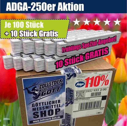 Zollstock ADGA 250 Serie - SONDERAKTION