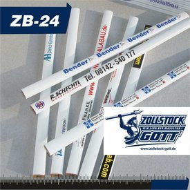 Zollstock online bedrucken - Meterstab gestalten - Buchenholz Meterstab