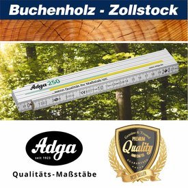 Zollstock mit Logo: WERBEARTIKEL, WERBEMITTEL und WERBEDRUCK auf www.